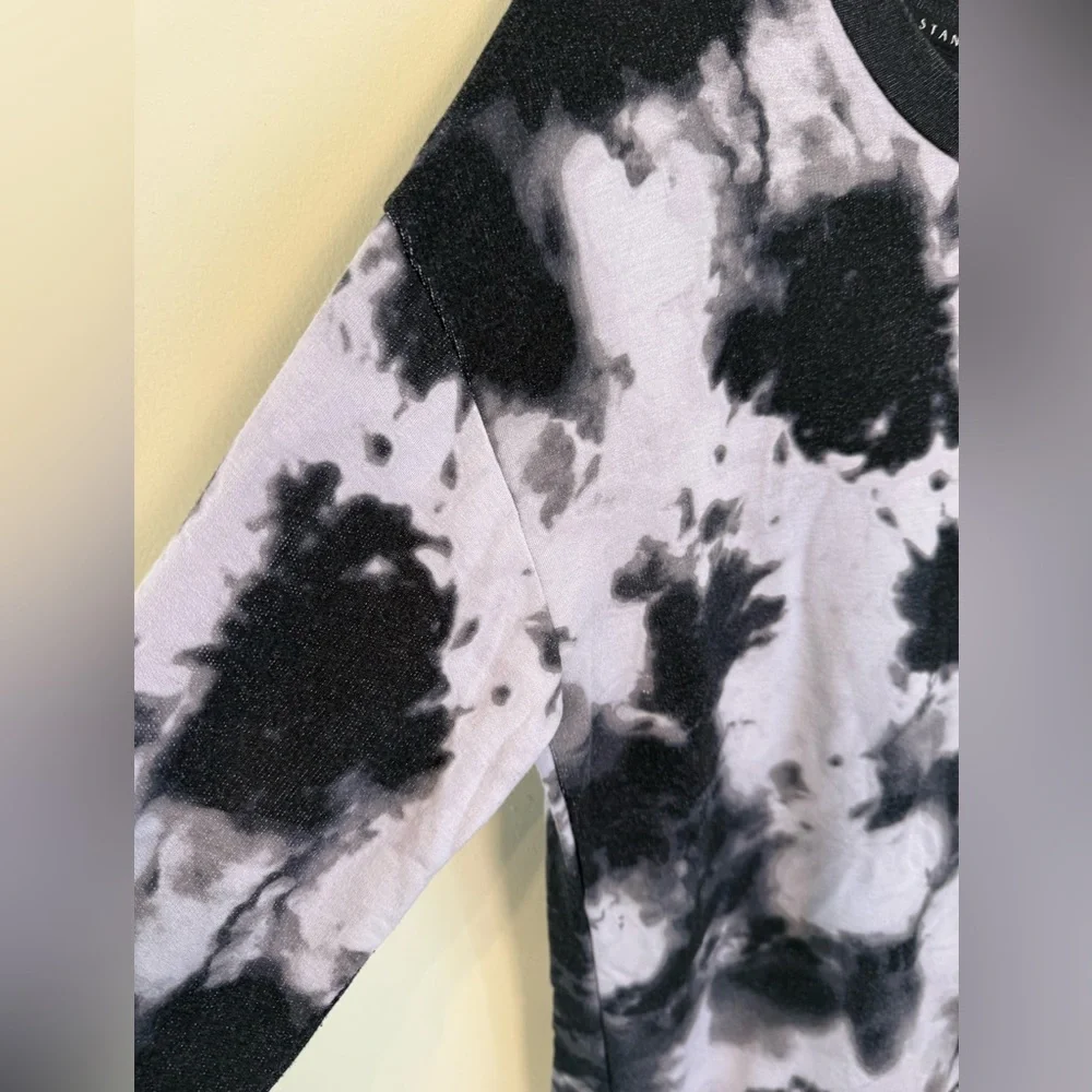 Sanctuary Monochrome Tie-Dye Long Sleeve Top *GOOD USED CONDITION* - Picture 4 of 9